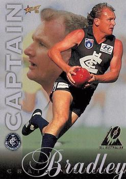 1998 Select AFL Signature Series #127 Craig Bradley Front